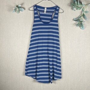Allison Joy > Blue Striped Sleeveless Sundress Small